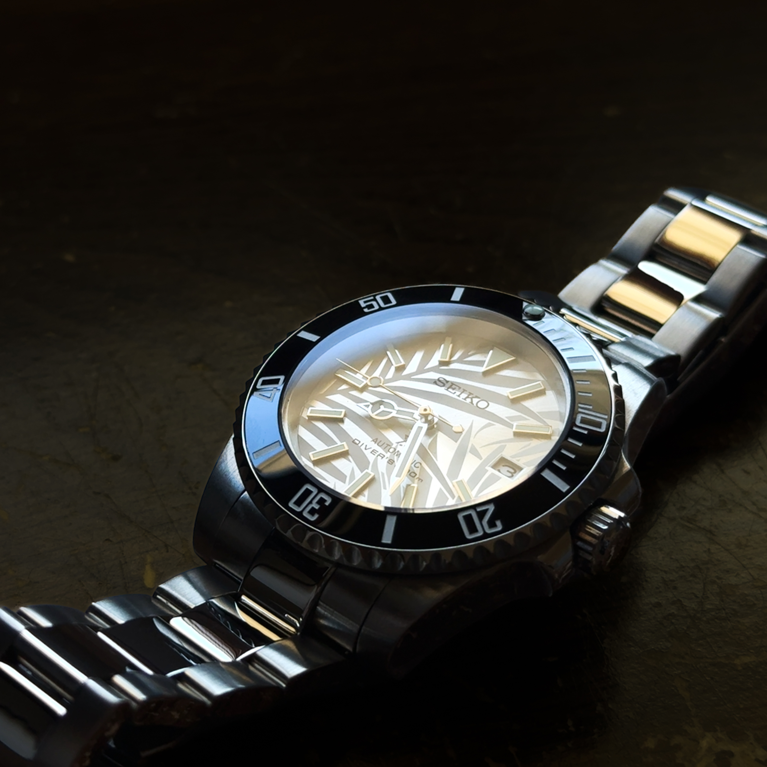 Aidan's Palm Dial Diver (Model 7)